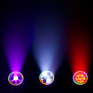 SHEHDS - Foco Móvil Impermeable de 7*40W RGBL con Efecto Wash, Luz LED para Escenario, DMX 24/54CH, Zoom, Luces DJ para Soluciones de Iluminación de Bodas - Product Image 2