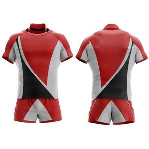Uniforme de Rugby Deportivo con Estampado por Sublimación 100% Poliéster, Uniforme de Rugby para Adultos y Jóvenes, Uniforme de Fútbol Americano Universitario, Uniforme de Rugby Masculino - Product Image 4