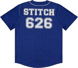 Camiseta de Béisbol Personalizable - Cierre Completo con Botones - Uniforme Deportivo con Tela de Malla Transpirable para Béisbol - Product Image 3