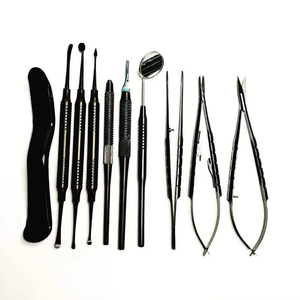 Kit d'instruments chirurgicaux dentaires avec pinces d'extraction, ciseaux et outils orthodontiques, plusieurs couleurs, certifié CE, utilisation manuelle - Product Image 4