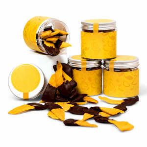 Mangues séchées tranchées trempées dans du chocolat naturel de qualité supérieure - Snack vietnamien sucré - Emballage cadeau - Durée de conservation de 6 mois EXPAD - Product Image 3