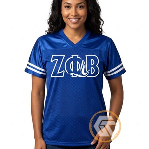 T-shirt personnalisé ZETA PHI BETA pour femmes, sororité, décontracté, sublimé, respirant, écologique, anti-UV, séchage rapide, 100% coton - Product Image 2