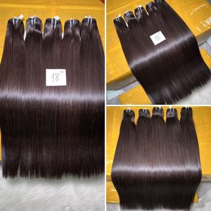 Lots de Cheveux Vietnamiens Bruts en Gros, Remy, Cuticules Alignées, Naturellement Lisses, Double Trame Faite à la Machine, Prêts à Expédier - Product Image 5