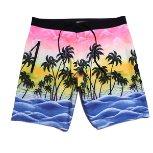 Shorts de sport pour hommes respirants à séchage rapide en toile tricotée unie à taille mi-haute pour l'entraînement et la gym, service OEM - Product Image 4