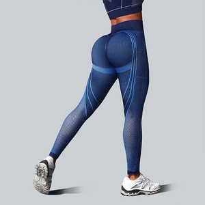 Leggings de sport personnalisés de qualité supérieure pour la course, le yoga et l'entraînement – Pantalons slim de fitness sur mesure en gros - Product Image 6