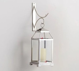 Lanterne à bougie en verre moderne, cadre métallique élégant, design décoratif pour éclairage d'ambiance de table - Product Image 3