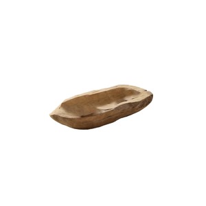 Bol décoratif en bois sculpté fait main, idéal pour servir les aliments, offrir en cadeau ou décorer - Product Image 1