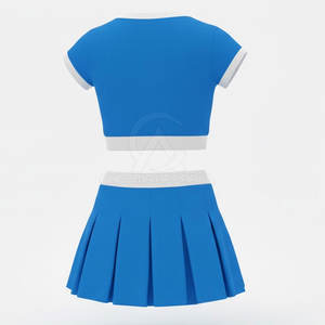 Uniforme Deportivo de Moda para Animadoras, para Espectáculos, Desfiles y Juegos, Transpirable, Suave y Resistente - Product Image 3