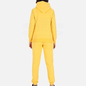 Ensemble de survêtements décontractés imperméables pour femmes, légers et unis, veste coupe-vent et pantalon personnalisables en polyester/nylon antibactérien - Product Image 4