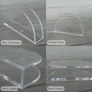 [Holar] Porta Servilletas Verticales de Plástico Transparente Resistente a Impactos, Hechos en Taiwán, para Papel Tisú, Toallas y Menús - Product Image 4