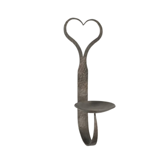 Porte-bougie décoratif en forme de cœur, forgé à la main, robuste, de qualité supérieure, idéal comme cadeau. - Product Image 5