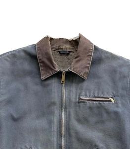 Veste de travail en jean personnalisée pour hommes, en toile de coton sergé, durable, uniforme de travail, vêtement d'extérieur, vente en gros OEM - Product Image 5