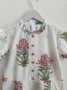 Comfortable 100% Pure Cotton Boho <b>Maxi</b> <b>Dress</b> for Women Fancy Floral Printed Bulk <b>Dress</b> Fit and Flare <b>Dress</b> Bulk India Export - Product Image 4
