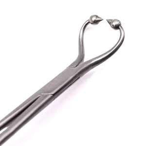 Pinzas de sujeción para placas óseas de acero inoxidable 16cm 20cm, instrumentos quirúrgicos reutilizables al por mayor para ortopedia, OEM de Dentavex - Product Image 3