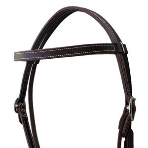 Premium Quality Leather Horse Bridles Adjustable Soft Padded Equestrian Tack Wholesale Supply Horse Bridles - Product Image 4