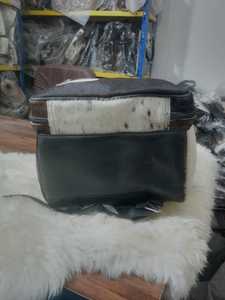 Genuine Hair-On Leather <b>Backpack</b> Premium Travel Laptop Bag Custom Logo Wholesale Supplier Manufacturer Bulk LHBP-0046 - Product Image 3