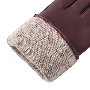 Guantes de Cuero para Mujer al por Mayor, OEM, de Piel de Oveja Genuina, Lisos, de Alta Calidad, Casuales para Exteriores, Multifuncionales, Cálidos - Product Image 2