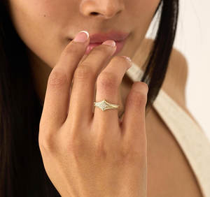 แหวนแต่งงานเพชรเพาะเลี้ยงในห้องปฏิบัติการ ทองคำ 14 กะรัต แบบวินเทจ ได้รับการรับรองจาก IGI ของขวัญสุดพิเศษสำหรับผู้หญิงในงานปาร์ตี้ - Product Image 5