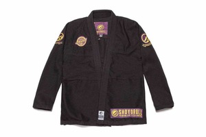 ชุดยิวยิตสูบราซิลยี่ห้อ Shoyorol รุ่น Black Jiu Jitsu Kimono Fighters Gi Batch 83 Mamba Competitor ผลิตจากผ้าฝ้าย 100% สำหรับศิลปะการต่อสู้ - Product Image 2