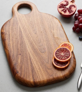 Tabla de Cortar de Madera de Acacia Hecha a Mano, Tabla de Cortar Natural para Cocina y Restaurante, Ecológica, de Alta Calidad - Product Image 1