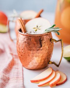 Copper hammered <b>mug</b> set for luxury premium celebration bars hammered finish metal cups durable reusable serving <b>mugs</b> - Product Image 3