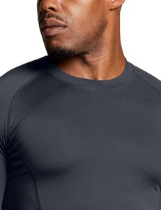 Maillot de bain de compression léger pour homme avec protection UV, manches longues, pour la plage et les sports nautiques - Product Image 3