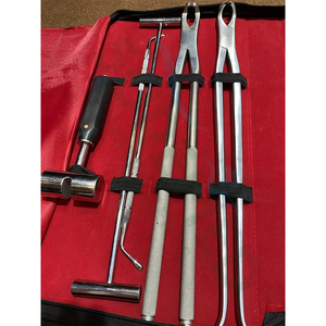 Ensemble d'instruments dentaires équins professionnels, outils dentaires pour chevaux, ensemble d'instruments dentaires vétérinaires pour chevaux, équipement en acier inoxydable - Product Image 6