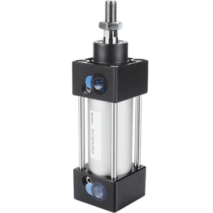 Cylindre pneumatique à double effet SC100X150-200-250-300S, actionneur pneumatique, alésage de 100 mm, cylindre standard ISO - Product Image 1