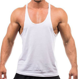 Vente en gros de débardeurs de sport pour hommes à séchage rapide, légers, respirants, en coton et fibre de bambou, écologiques - Product Image 6