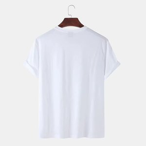 Camiseta Personalizada con Gráficos, de Alta Calidad, Cuello Redondo, para Hombre, Impresión Digital Frontal, Corte Regular, Secado Rápido, Color Sólido - Product Image 3