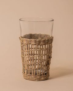 Verres à boire décoratifs avec support en jacinthe pour un service quotidien et une présentation de table moderne - Product Image 2