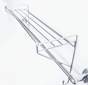 Estante Metálico de Pared para Fregadero, Estante de Almacenamiento para Cocina, Diseño Minimalista, Multifuncional, Profundidad de 8-11.9 Pulgadas - Product Image 1