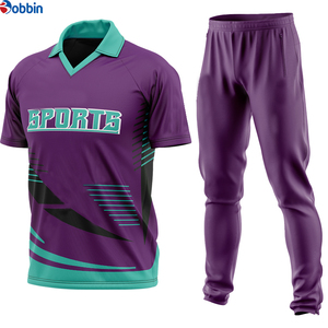 Maillot de cricket personnalisé de haute qualité avec logo d'équipe, vêtements d'entraînement, uniformes pour adultes, taille plus, respirant, polyester, court, unisexe - Product Image 2