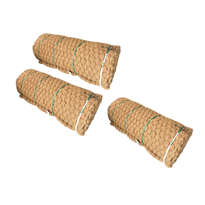 Competitive price coir mat non slip garden path <b>carpet</b> heavy duty 35mm thickness hand woven natural coco fiber geotextile <b>roll</b> - Product Image 1
