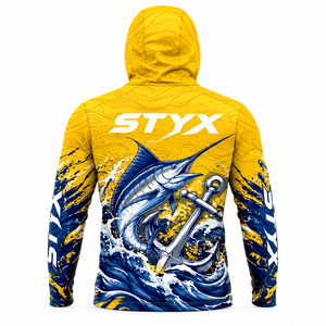 Sudadera de Pesca con Camuflaje Personalizado, UPF50+, Manga Larga, Absorbe la Humedad, Ventilación Lateral con Malla - Product Image 2