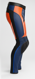 Pantalones de Motociclismo de Cuero para Hombre, con Protección Blindada, Certificación CE, Estilo Profesional, Alta Visibilidad y Protección Contra Pinchazos - Product Image 3