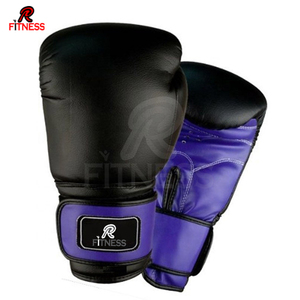 Guantes de Boxeo de Cuero RC Fitness Wear para Entrenamiento, Antideslizantes, con Acolchado de Espuma Absorbente de Impactos y Cierre de Gancho y Bucle Seguro para la Muñeca - Product Image 2