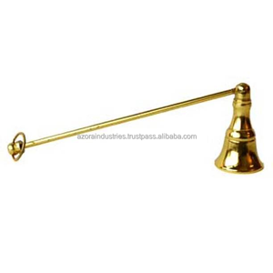 Azora Industries Éteignoir de bougie en métal inoxydable de meilleure qualité avec manche en bois Éteignoir de bougie décoratif - Product Image 4