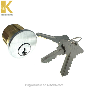 Mc118 US26D Lỗ mộng xi lanh khóa với 5-Pin Brass key 3-<span class=keywords><strong>Keys</strong></span> thiết lập cho cửa an ninh trong chúng tôi thị trường - Product Image 6