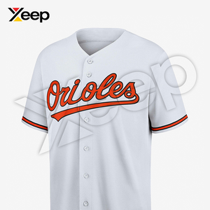 เสื้อเบสบอลผู้ชาย XEEP Customize รุ่น XC-BBU-21 ผ้าโพลีเอสเตอร์ พิมพ์ลายด้วยความร้อน แขนสั้น ระบายอากาศได้ดี ทรงสปอร์ต - Product Image 3