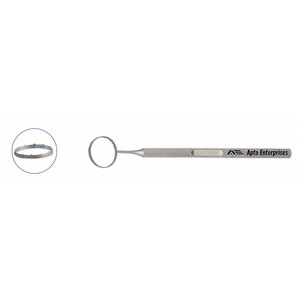 Anillo de Fijación Oftálmico Manual Hofmann-Thorton de Acero Inoxidable con Asa de 16 mm de Diámetro para Estabilización del Ojo - Product Image 1