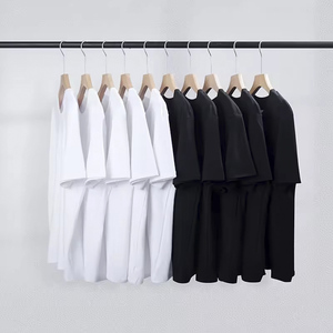 T-shirts décontractés à manches courtes en coton biologique 100% - Coupe classique - Prix d'usine - Impression de logo personnalisé - Design vierge - Unisexe - Femmes - Hommes - Product Image 1