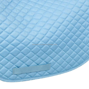 Almohadilla de Silla de Montar Ecuestre Premium de Alta Calidad con Logotipo Personalizado MH, con Forro de Polialgodón para Protección de Caballos de Doma y Salto - Product Image 3