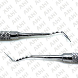 เครื่องมือแกะสลักอัลมาลกัมทางทันตกรรมแบบสองหัว ผลิตจากสแตนเลส ใช้พลังงานแบบแมนนวล ได้รับการรับรองมาตรฐาน CE ระดับ Class III ใช้ซ้ำได้ - Product Image 6