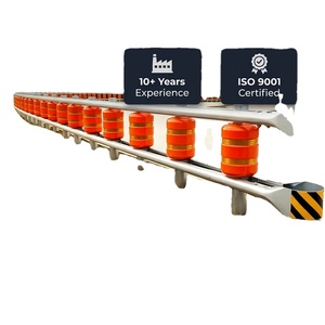 Barrière de sécurité anti-collision roulante, garde-corps rotatif anti-collision, adapté aux virages routiers et aux barrières de circulation en plastique. - Product Image 1