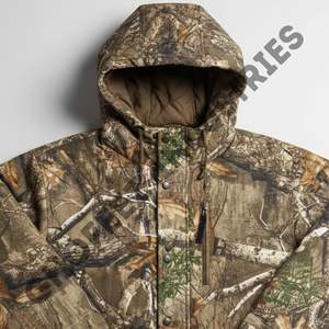Chaqueta de Caza Silenciosa de Tela con Tecnología de Camuflaje de Bajo Ruido y Capucha para Caza con Arco y Fotografía de Vida Silvestre Discreta - Product Image 4