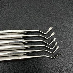 Instruments orthodontiques dentaires manuels en acier inoxydable, poignée moletée, classe I, usage professionnel, couleur argent - Product Image 5