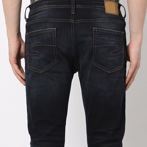 Jeans Casuales para Hombre, Ligeros, Corte Medio, Desgastados, Ecológicos, Transpirables, Cómodos, Moda Urbana, Algodón Premium - Product Image 6