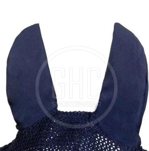 Accesorio de malla duradero para la rutina de la establa del caballo, gorro para las orejas de caballo de gran forma, gorro para las orejas de caballo de lujo. - Product Image 6