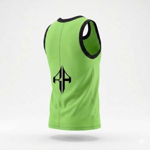 Top Style Causal Premium Quality Customized Design Technics <b>Printed</b> <b>Material</b> 100%Cotton Top Men's Tank Top by RIVIAN ATLANTIC - Product Image 4